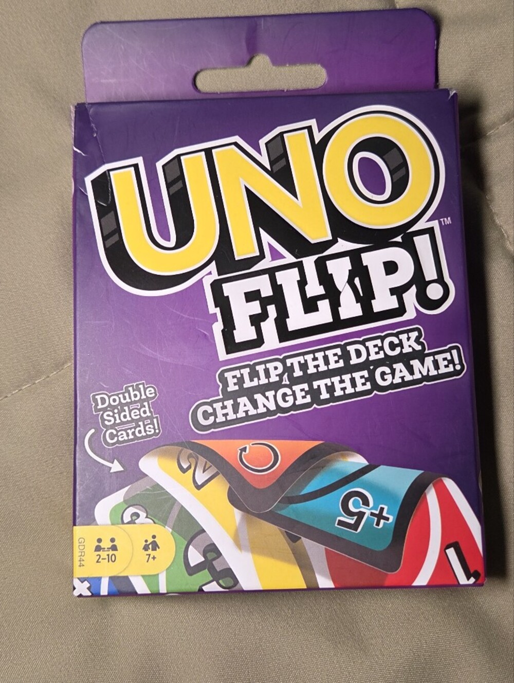 UNO Flip! Card Game Mattel Family Party Game Ages 7+
